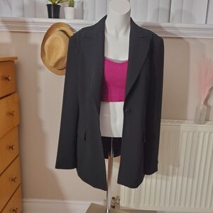 Conrad C Collection- Black Classic Blazer​ Size 10